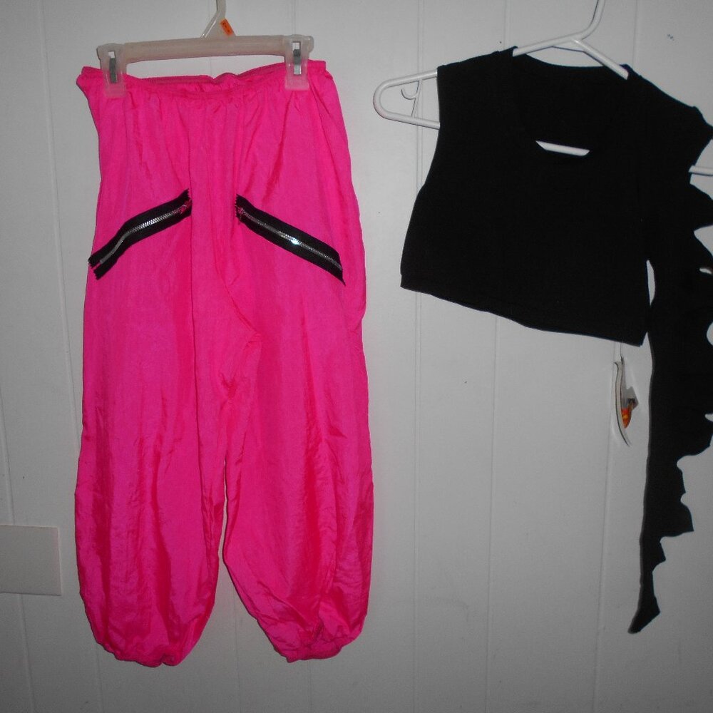 Hip Hpp  Adult Large -Pink & Black - 2 Piece Set- New